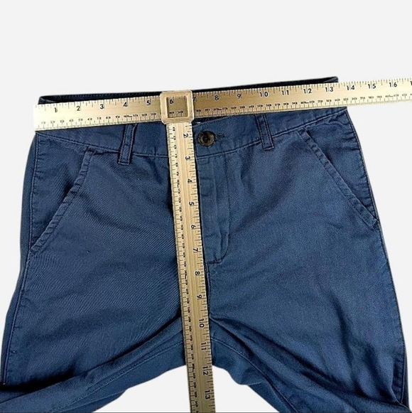Children's‎ Place Boys 10 Husky light blue and dark blue chinos School Uniform - Picture 3 of 4
